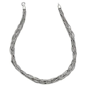Leslie's Sterling Silver Mesh Link Necklace